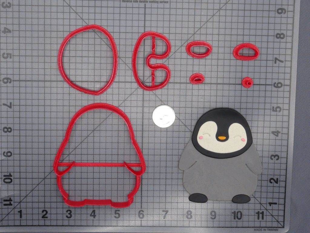 Penguin Body 266-G838 Cookie Cutter Set