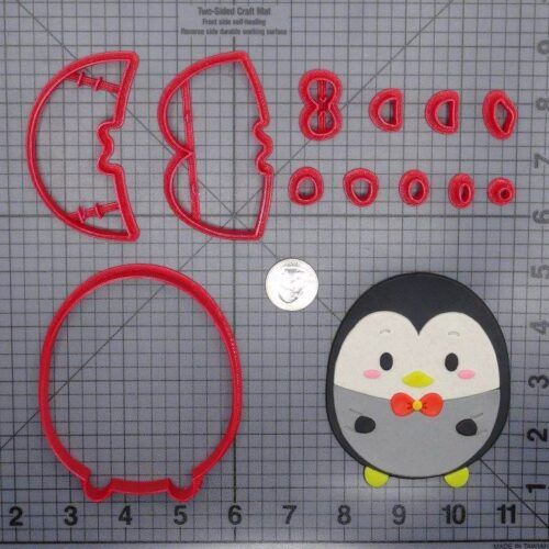 Penguin Chubby Body 266-G735 Cookie Cutter Set