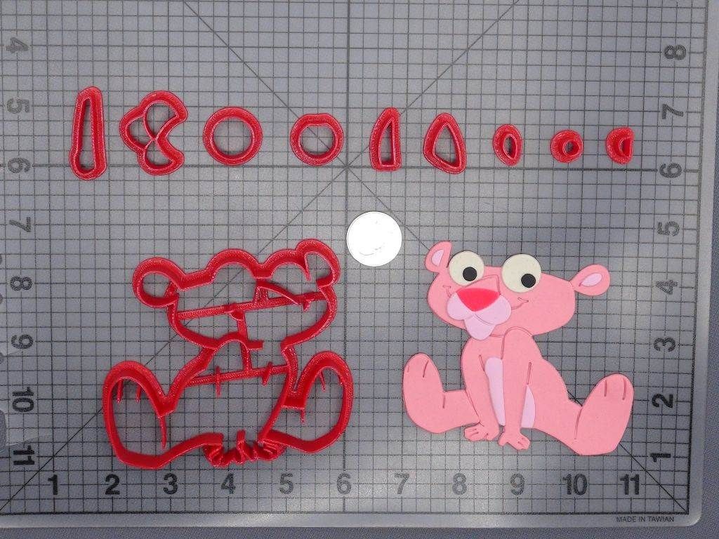 Pink Panther Baby Body 266-G843 Cookie Cutter Set