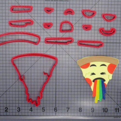 Pizza Rainbow 266-G801 Cookie Cutter Set