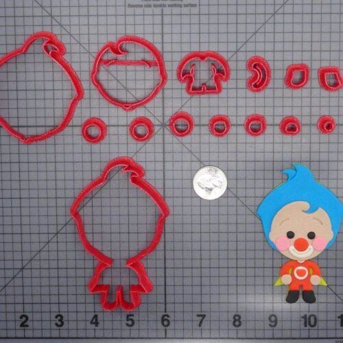 Plim Plim - Clown Body 266-G728 Cookie Cutter Set