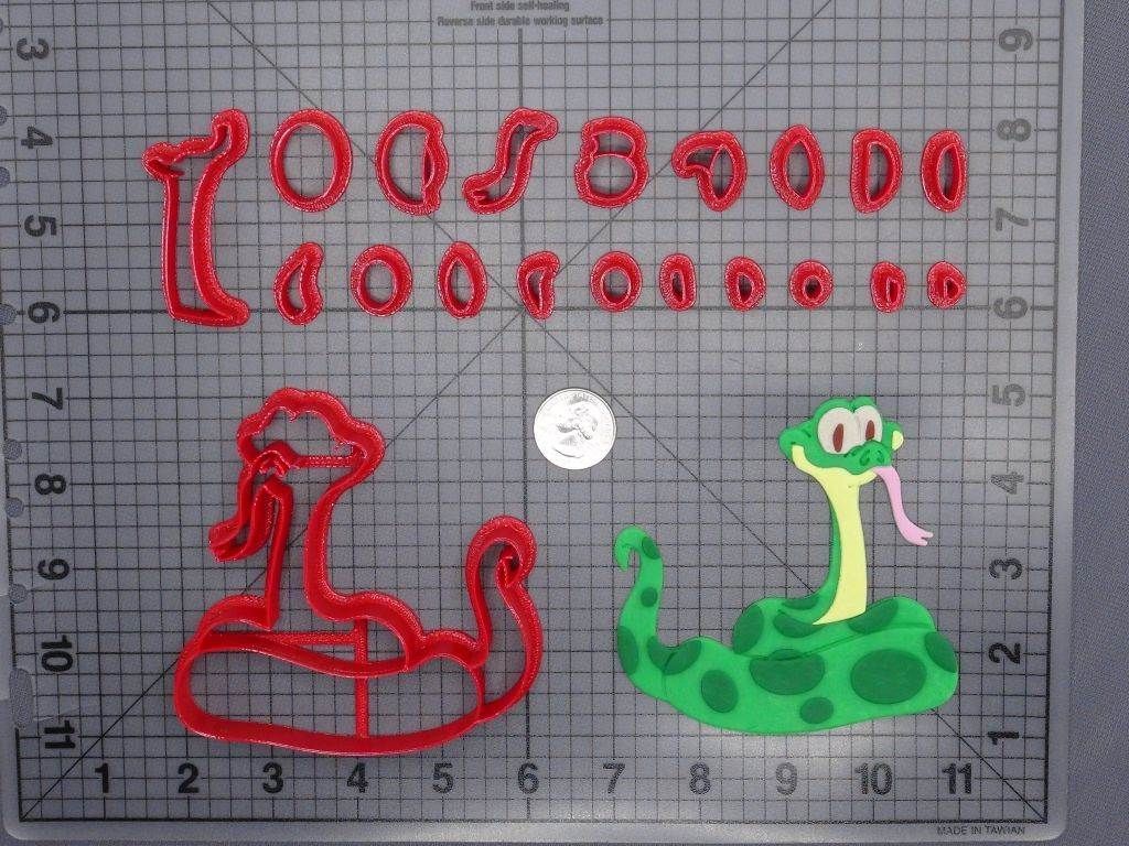 Princess and the Frog - Juju Snake 266-G724 Cookie Cutter Set