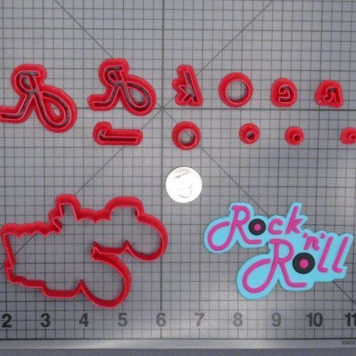 Rock N' Roll 266-E286 Cookie Cutter Set