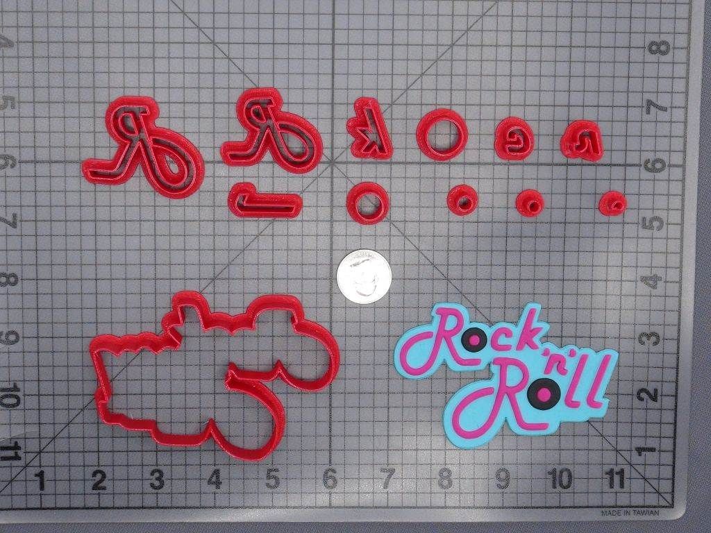 Rock N' Roll 266-E286 Cookie Cutter Set