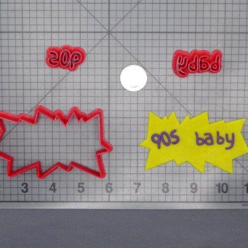 Rugrats - 90s Baby 266-F057 Cookie Cutter Set