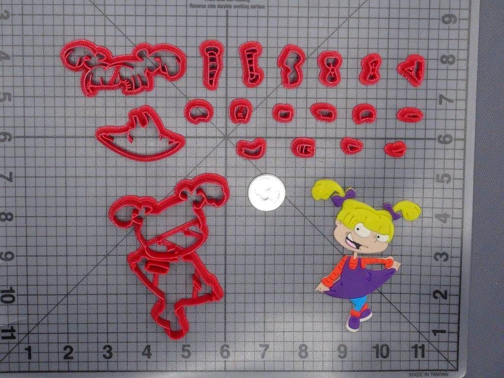 Rugrats - Angelica Body 266-F360 Cookie Cutter Set