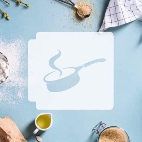 Sauce Pan 783-F972 Stencil