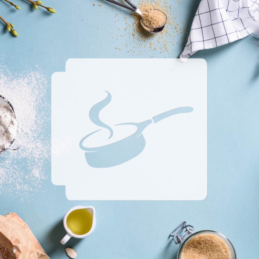 Sauce Pan 783-F972 Stencil