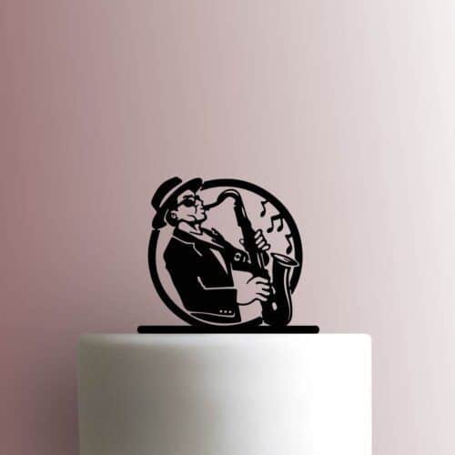Saxophone Player 225-B040 Cake Topper