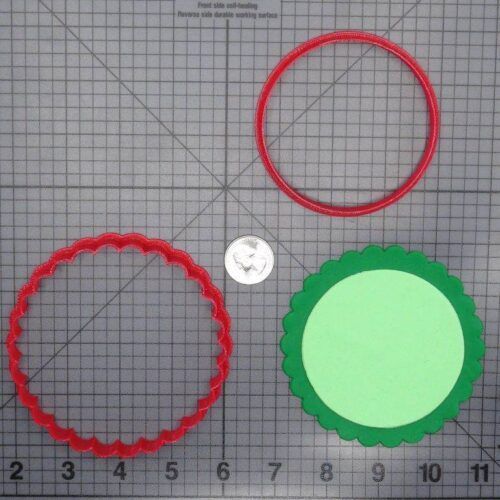 Scalloped Circle 266-G768 Cookie Cutter Set