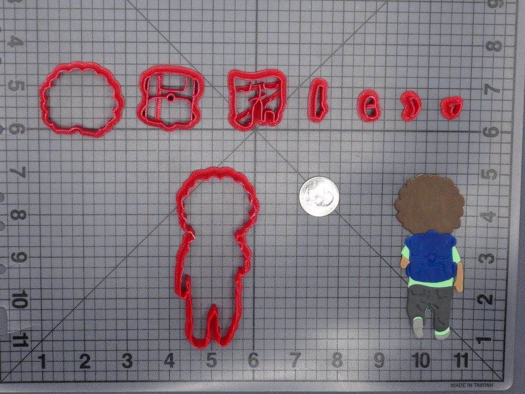 School Boy 266-G767 Cookie Cutter Set