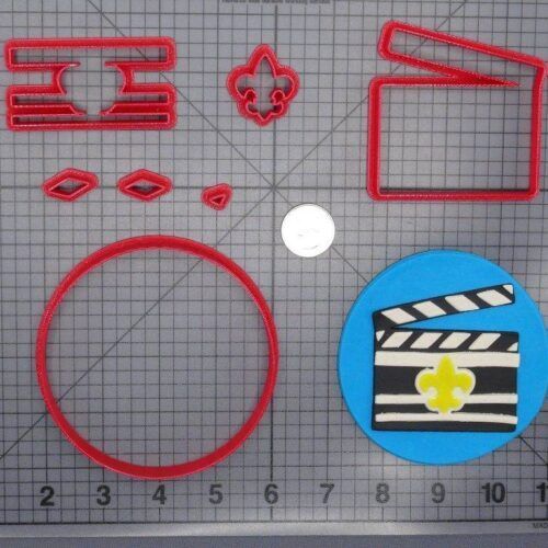 Scouts - Movie Making Merit Badge 266-G624 Cookie Cutter Set