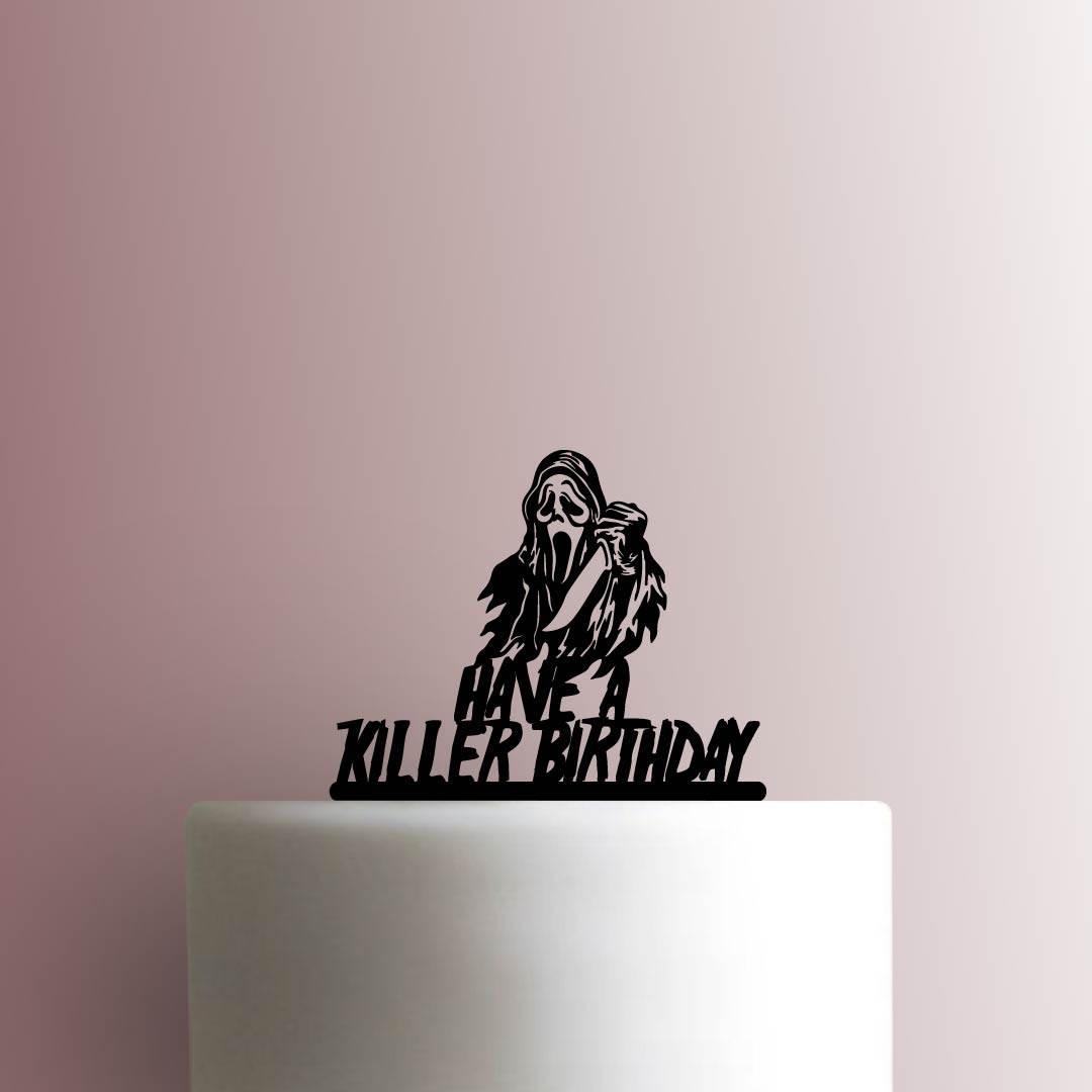 Scream - Ghostface Have A Killer Birthday 225-B029 Cake Topper