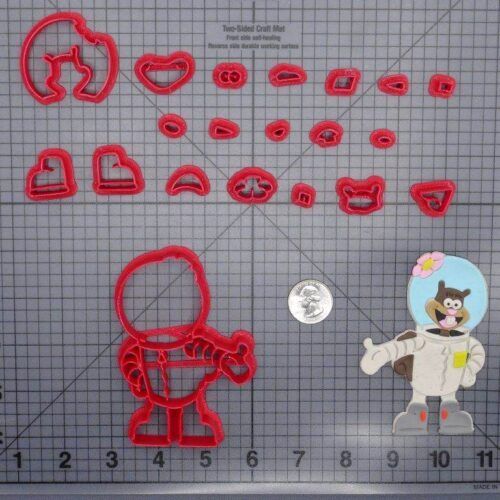 Spongebob Squarepants - Sandy Body 266-G790 Cookie Cutter Set