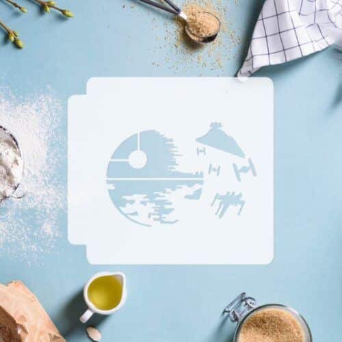 Star Wars - Death Star and Space Crafts 783-G276 Stencil