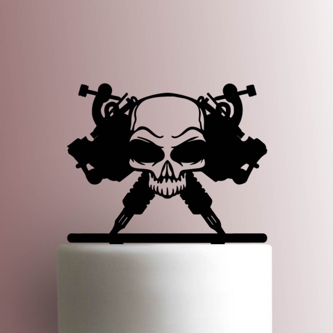 Tattoo Artist Crossarms 225-B031 Cake Topper