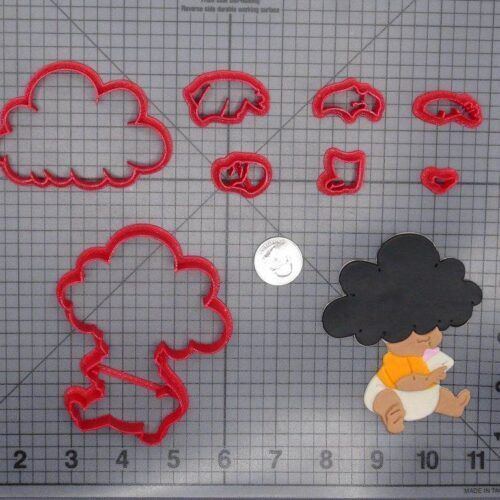 The Proud Family - Bebe Baby Body 266-G833 Cookie Cutter Set