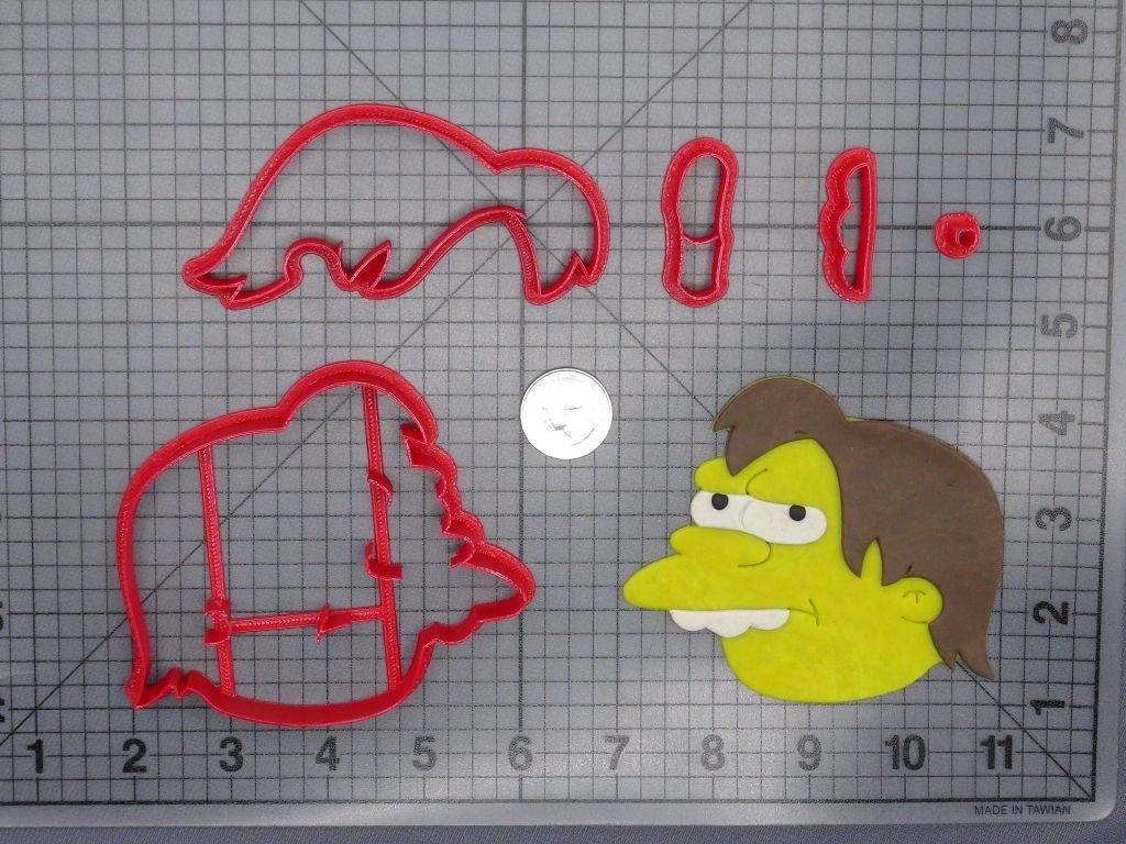The Simpsons - Nelson Head 266-G787 Cookie Cutter Set
