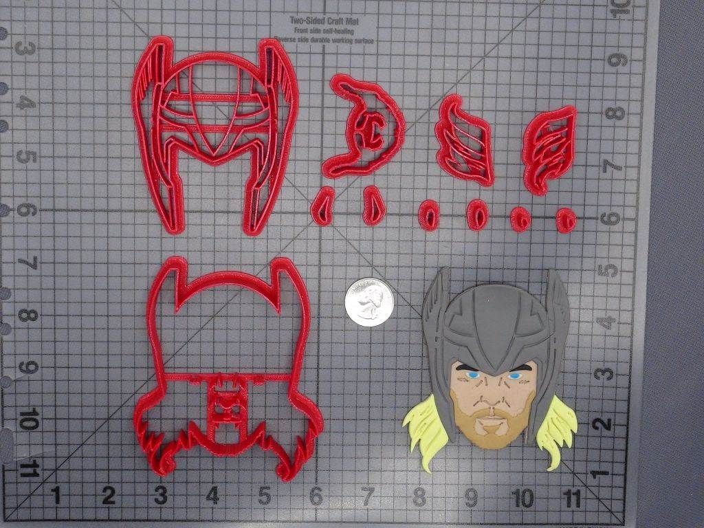 Thor Head 266-F343 Cookie Cutter Set