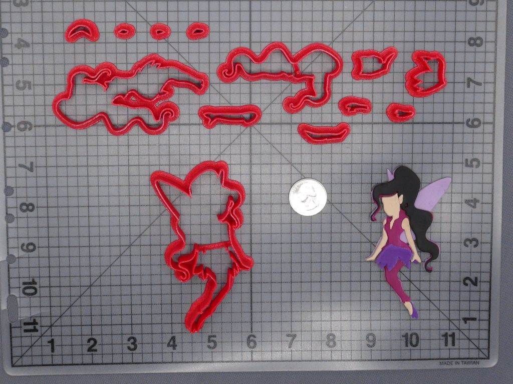 Tinker Bell - Vidia Head 266-G793 Cookie Cutter Set
