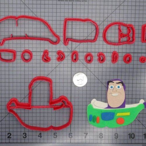 Toy Story - Buzz Lightyear 266-G784 Cookie Cutter Set