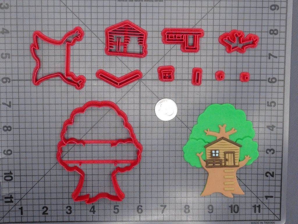 Tree House 266-E402 Cookie Cutter Set