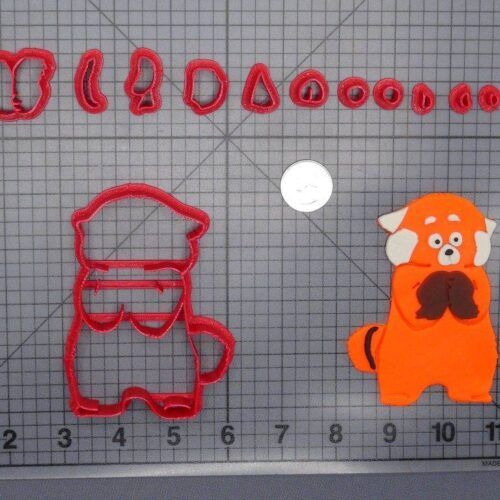 Turning Red - Red Panda Body 266-H111 Cookie Cutter Set