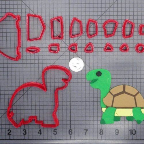 Turtle 266-G730 Cookie Cutter Set