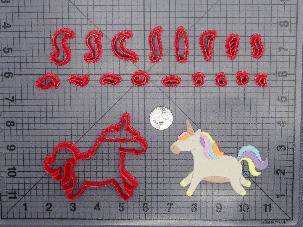 Unicorn 266-G696 Cookie Cutter Set