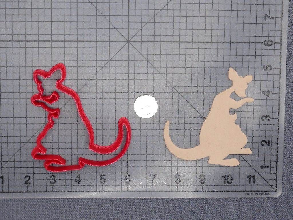 Winnie the Pooh - Kanga and Roo 266-G846 Cookie Cutter Silhouette