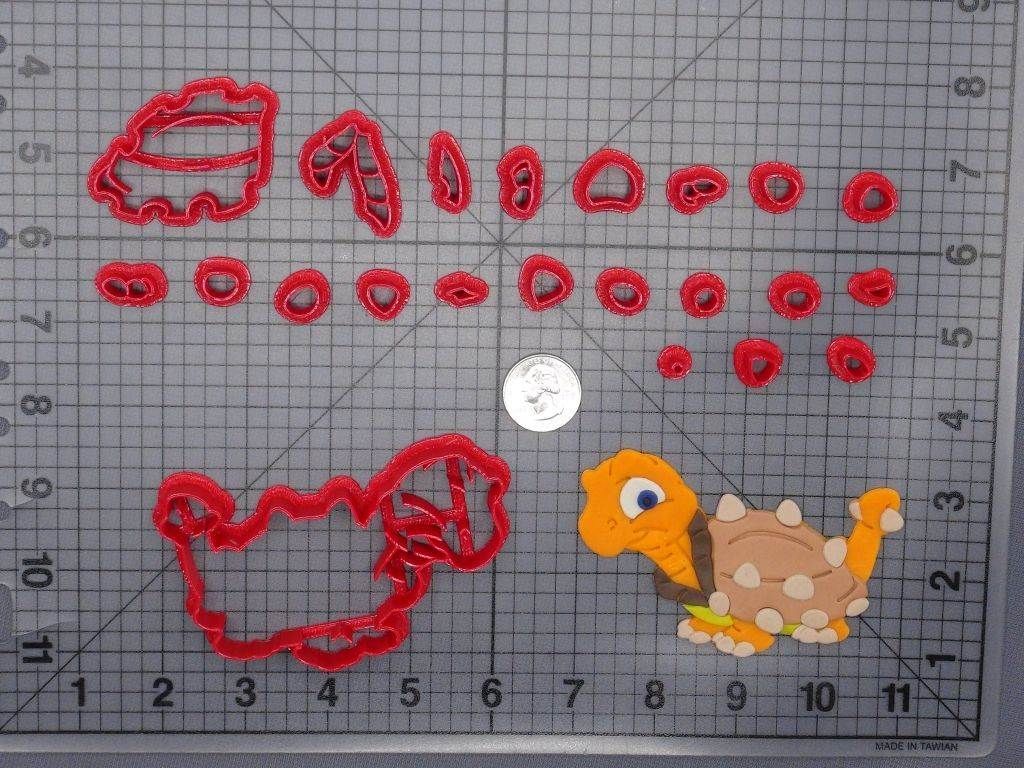 Ankylosaurus Dinosaur 266-G945 Cookie Cutter Set