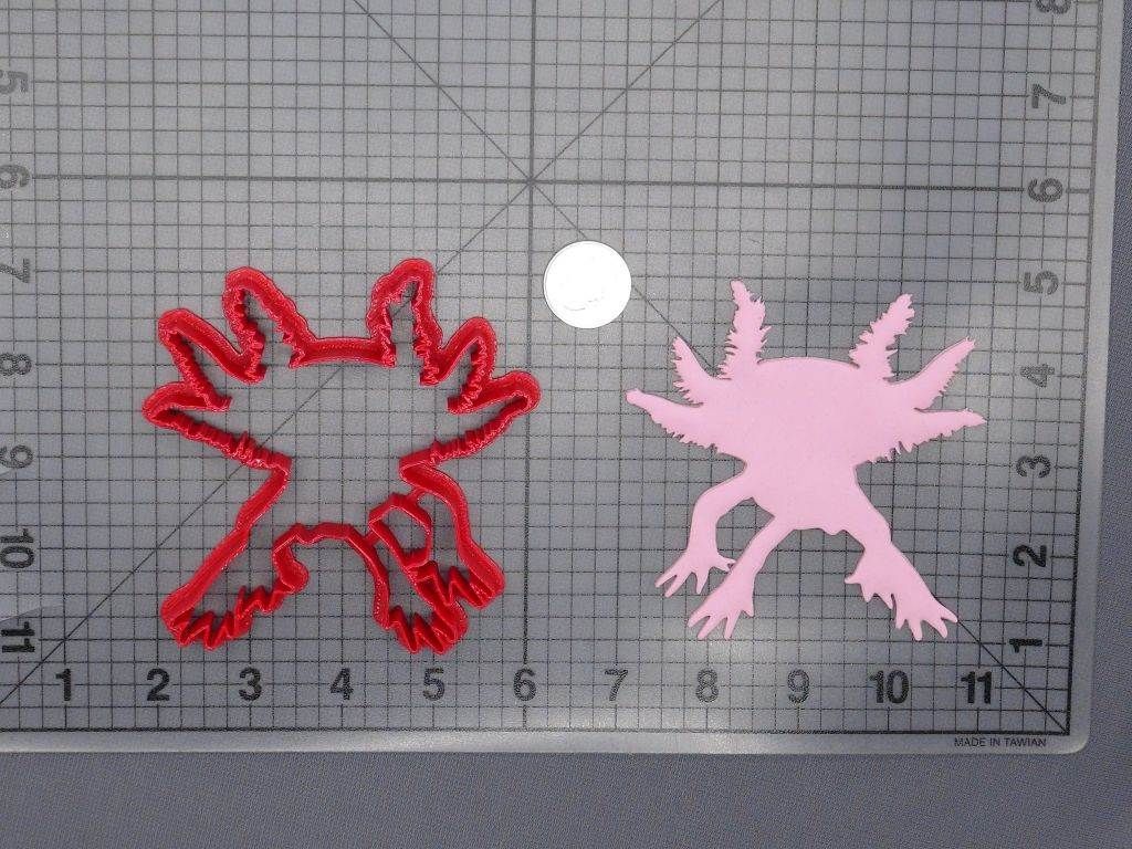 Axolotl 266-G914 Cookie Cutter Silhouette