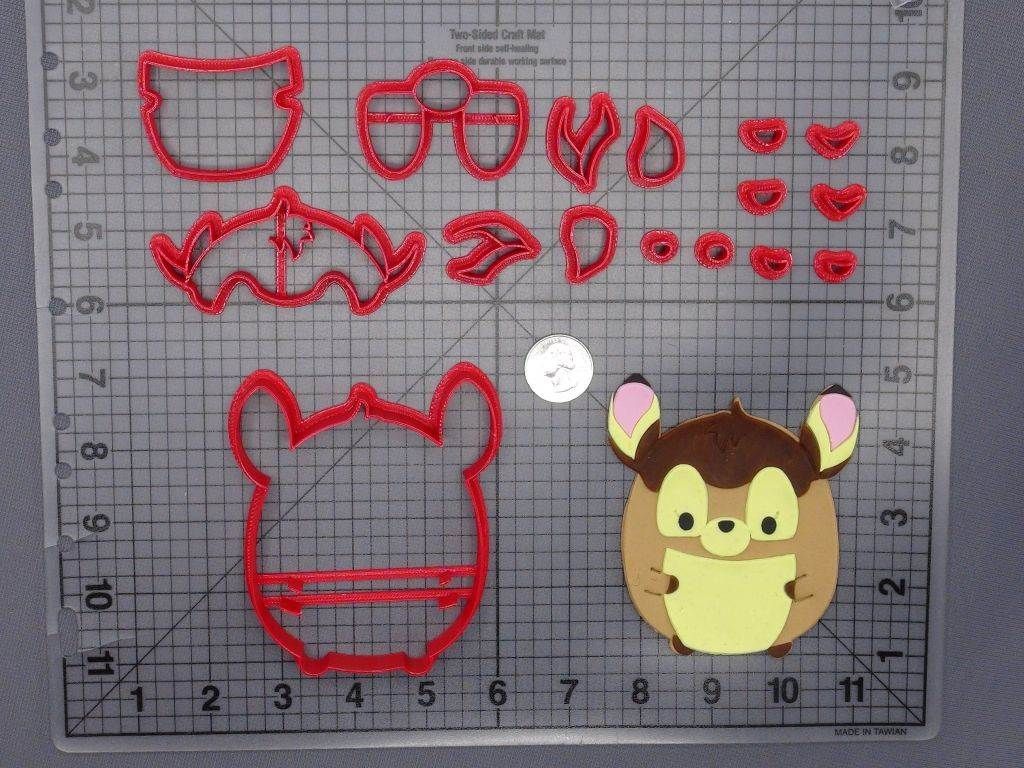 Bambi Chubby Body 266-G928 Cookie Cutter Set