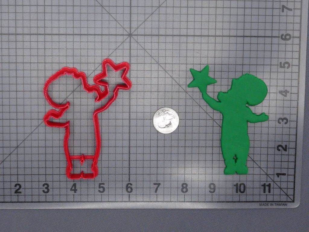Barney - Baby Boop with Star 266-G994 Cookie Cutter Silhouette