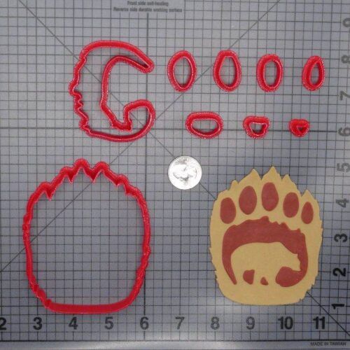 Bear Paw 266-F472 Cookie Cutter Set