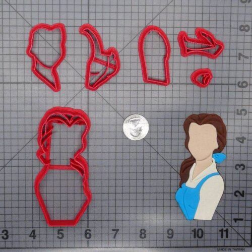 Beauty and the Beast - Belle 266-G157 Cookie Cutter Set