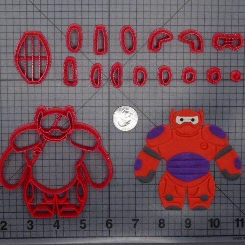 Big Hero 6 - Baymax Body 266-G982 Cookie Cutter Set
