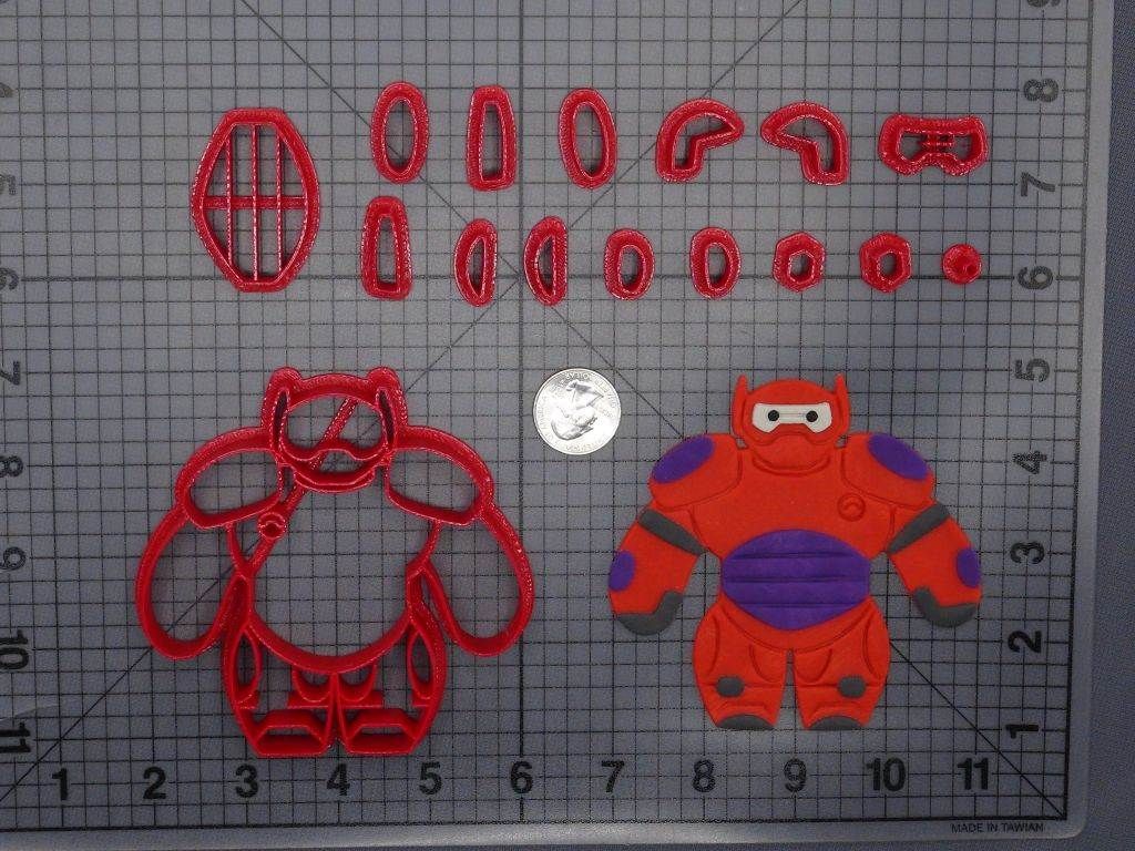 Big Hero 6 - Baymax Body 266-G982 Cookie Cutter Set