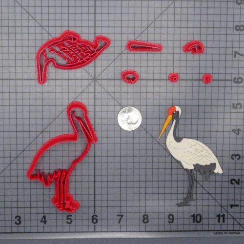 Bird - Crane 266-E968 Cookie Cutter Set
