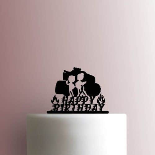 Blaze and the Monster Machines Happy Birthday 225-B094 Cake Topper