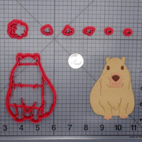 Capybara 266-E663 Cookie Cutter Set