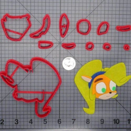 Crash Bandicoot - Coco Head 266-G246 Cookie Cutter Set