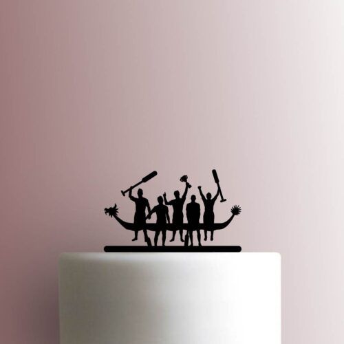 Dragon Boat Racing Team 225-B075 Cake Topper