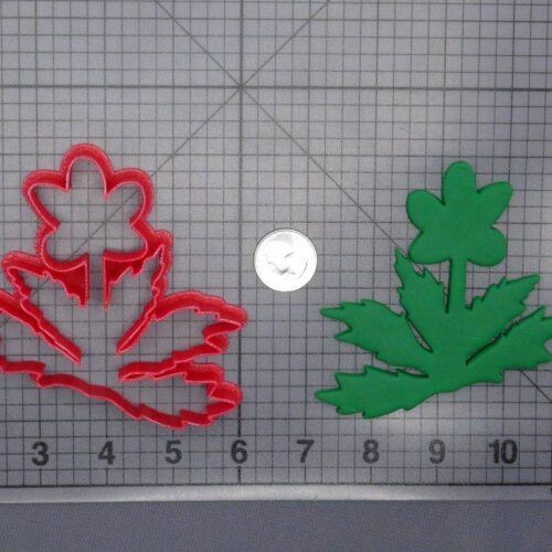 Flower 266-G956 Cookie Cutter Silhouette