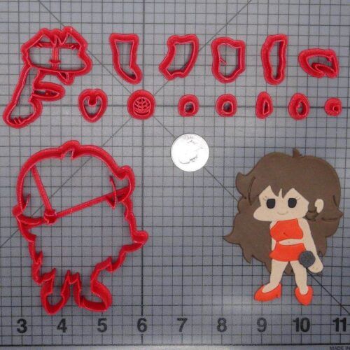 Friday Night Funkin - Girlfriend Body 266-H122 Cookie Cutter Set