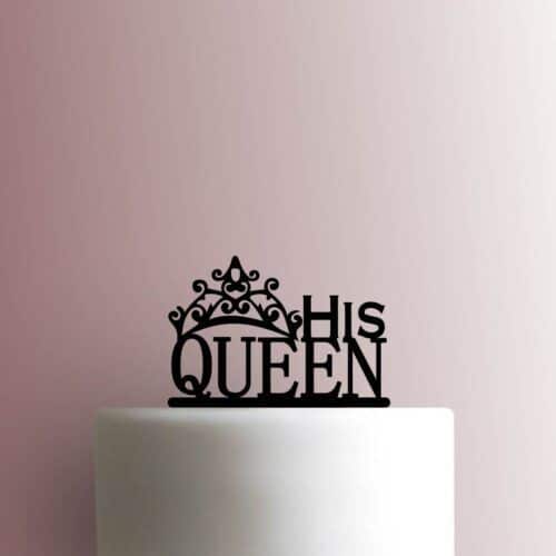 His Queen 225-B089 Cake Topper