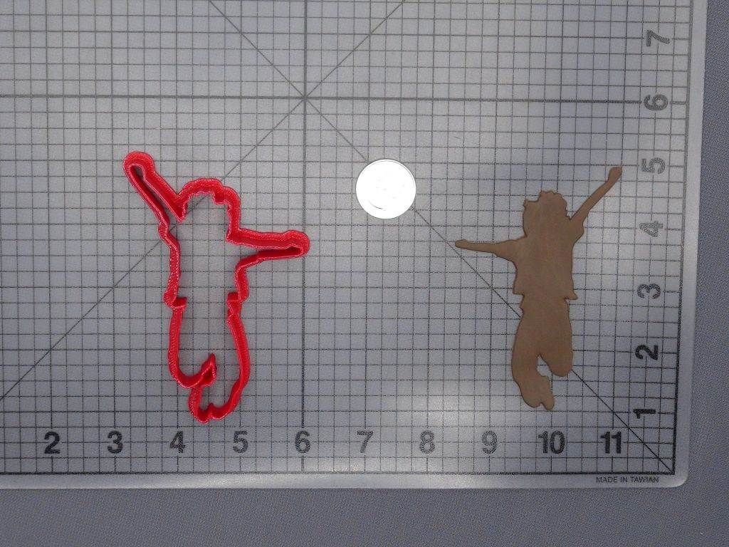 Kid Jumping 266-G916 Cookie Cutter Silhouette