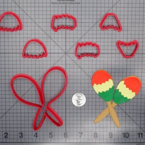 Maracas 266-E936 Cookie Cutter Set