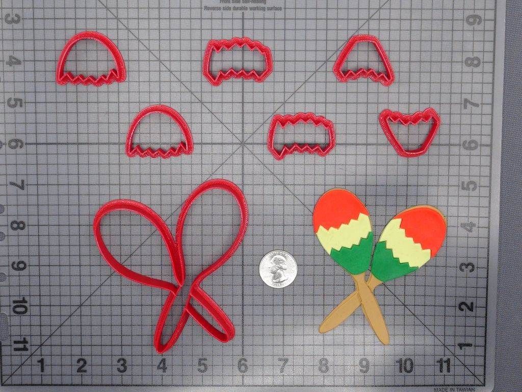 Maracas 266-E936 Cookie Cutter Set
