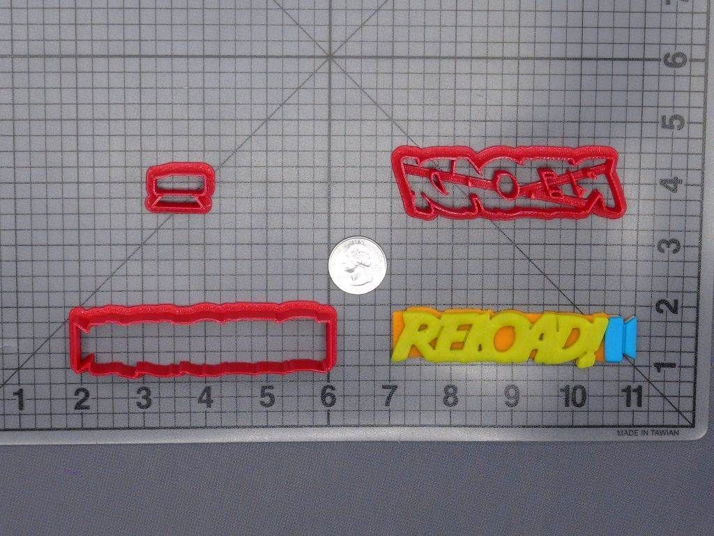 Nerf Reload 266-G989 Cookie Cutter Set